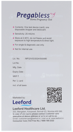 Pregabless Pregnancy Test Kit 1